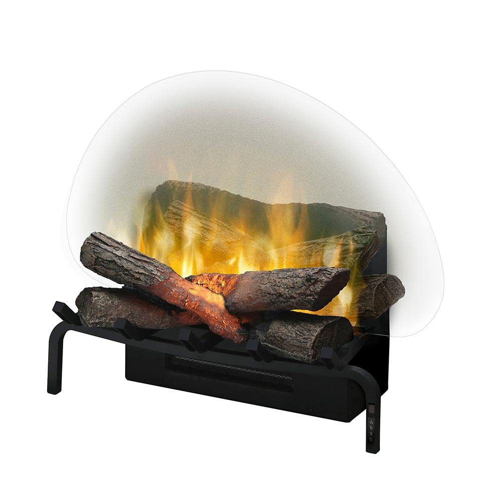 Dimplex Revillusion Electric Fireplace Log Insert   20 Inch Faux Wooden Logs, Plug In Electric Heater; Remote Control Included  
