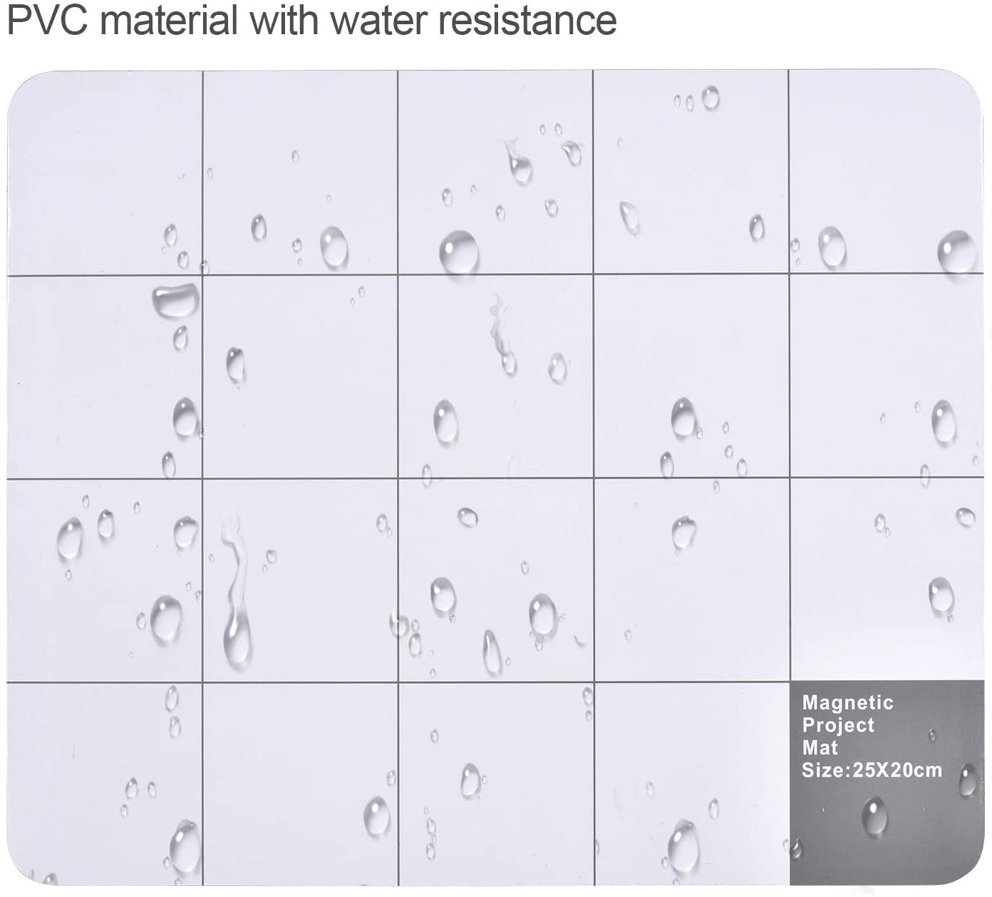 Magnetic Mat, Magnetic Project Mat, Unamela Magnetic Mat For Tools With Dry Erase Pen   Preventing Losing Screws When Repairing Computer, Cell Phone, Laptop Or Other Electronics