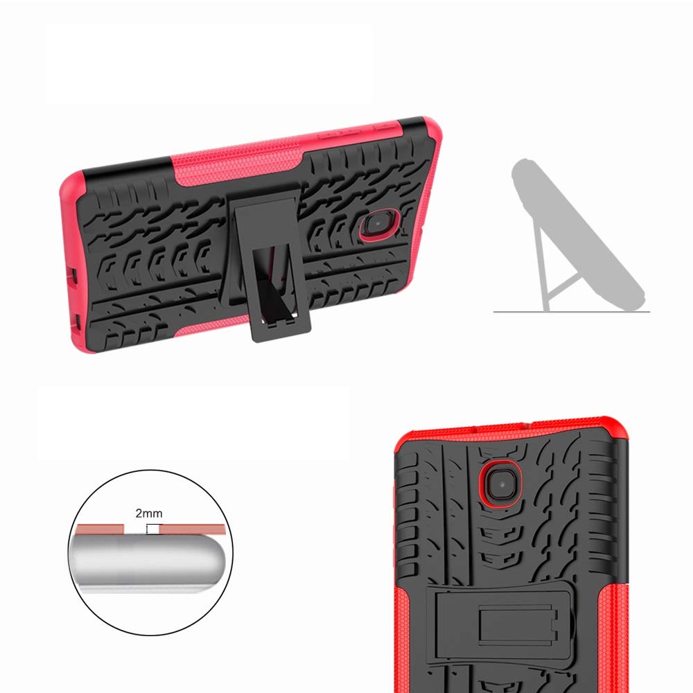 Maomi For Samsung Galaxy Tab A 8.0 Inch Case 2018 Release (Model:Sm T387),Kickstand Heavy Duty Cover [Not Fit 2017 Released Sm T