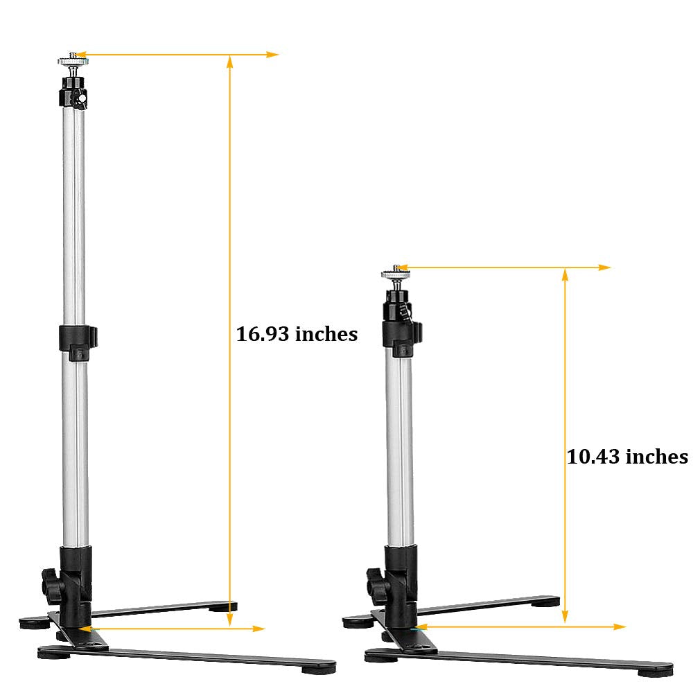 Photo Copy Pico Projector Stand Overhead Phone Mount Adjustable Tabletop Teaching Online Stand For Live Streaming Baking Craftin