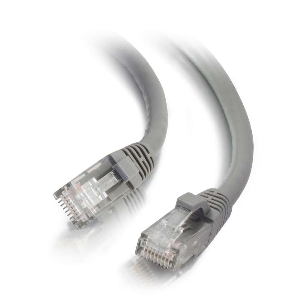 C2G 31340 Cat6 Cable   Snagless Unshielded Ethernet Network Patch Cable, Gray (5 Feet, 1.52 Meters)