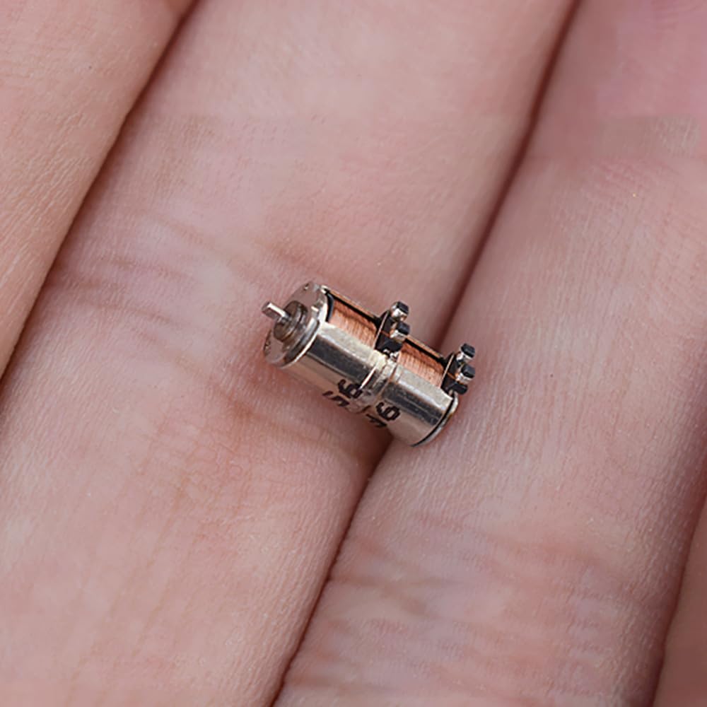 Acxico 10Pcs Dc 5V 2 Phase 4 Wire Micro Mini Ultra Tiny 4 Mm Precision Stepper Motor Diy