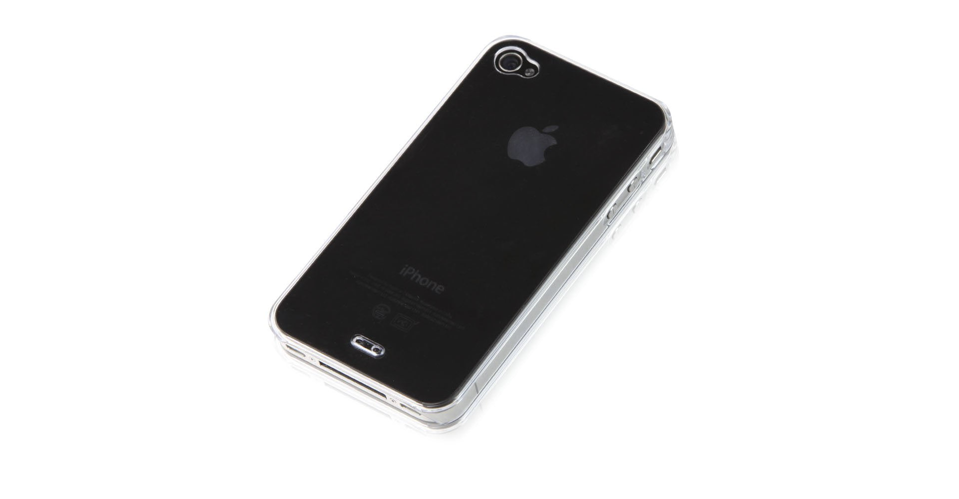 Tunewear Eggshell Protective Case For Iphone 4   Clear   Fits At&T Iphone