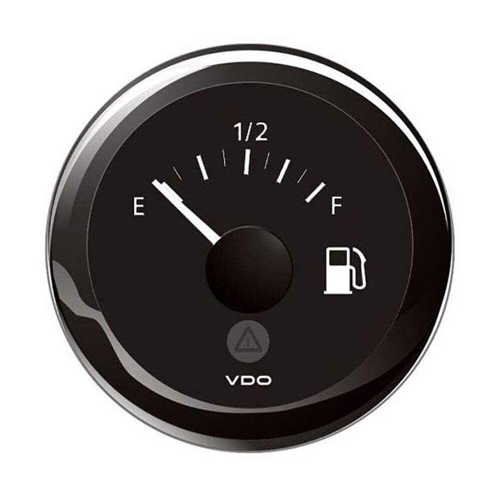 Veratron 52Mm (2-1/16'') Viewline Tank Level Gauge E/F - 3-180 Ohm - Black Dial &Amp; Bezel,WBEEAB0CHD24B93