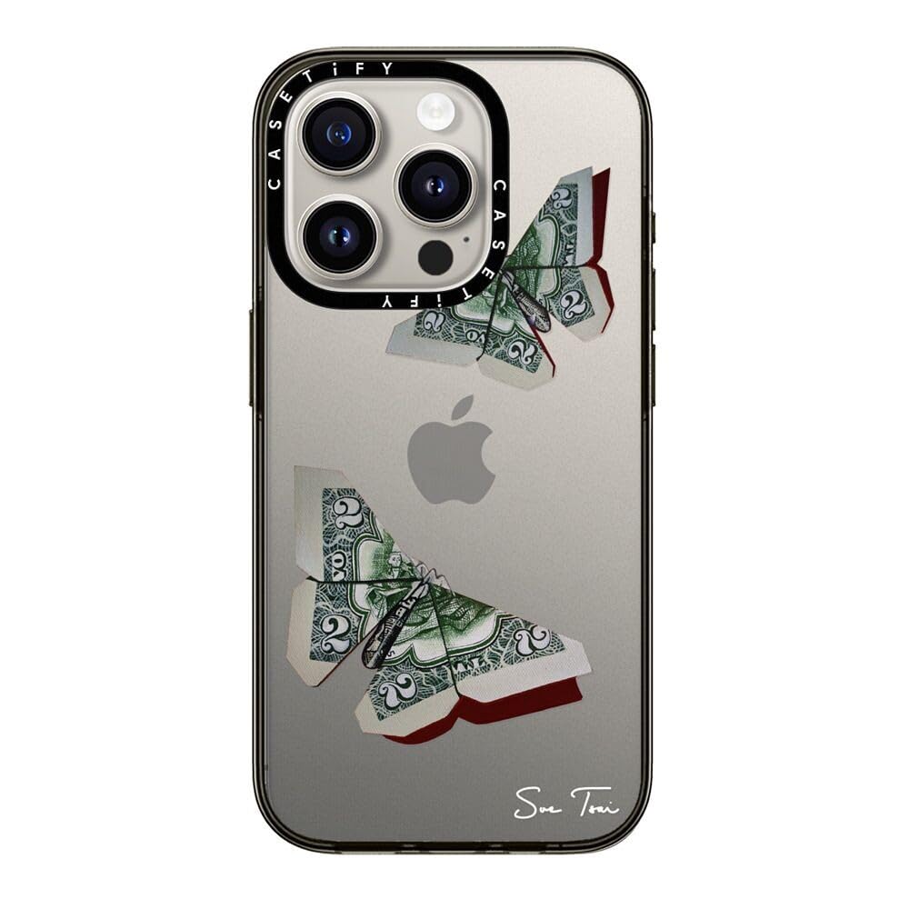 Casetify Compact Iphone 15 Pro Case [2X Military Grade Drop Tested / 4Ft Drop Protection]   Moneyfly Iphone Case By Sue Tsai   C
