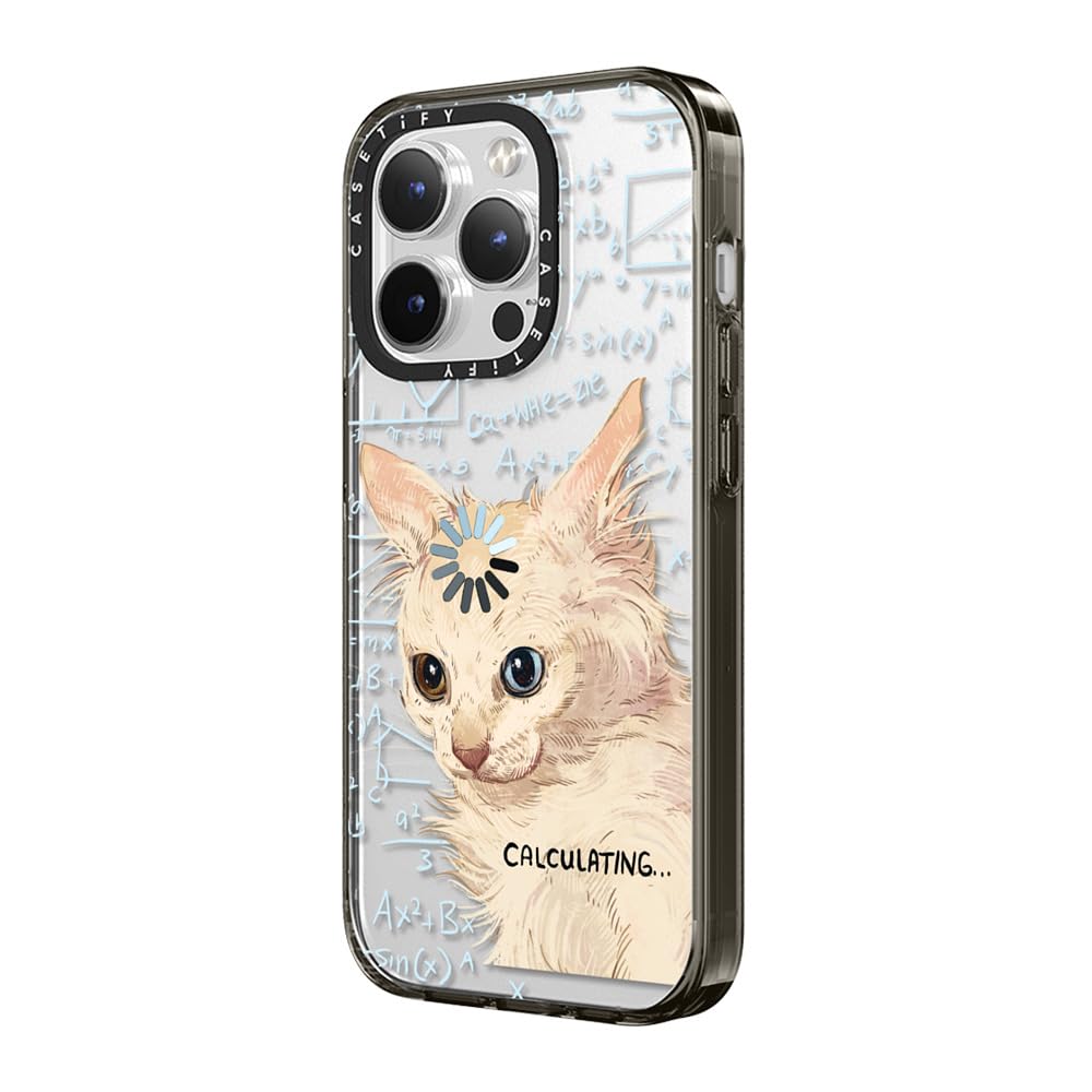Casetify Compact Iphone 15 Pro Max Case [2X Military Grade Drop Tested / 4Ft Drop Protection]   Cat Prints   Calculating...   Cl