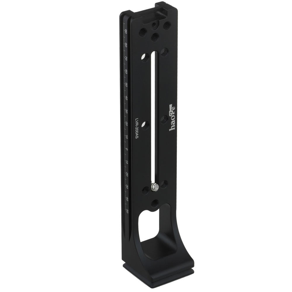 Haoge Lvr 200As 200Mm Dual Dovetails Nodal Slide Vertical Rail With 90 Degree Quick Release Dovetail Compatible With Arca Swiss
