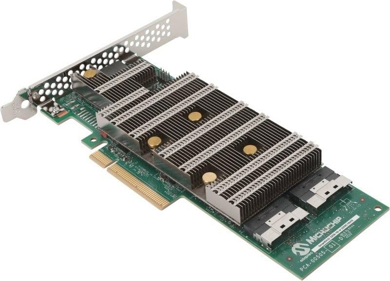 Adaptec CC 3258C16IX2S SmartRAID 16PT Int 24Gbps SAS SATA NVMe PCIe Gen4 RTL