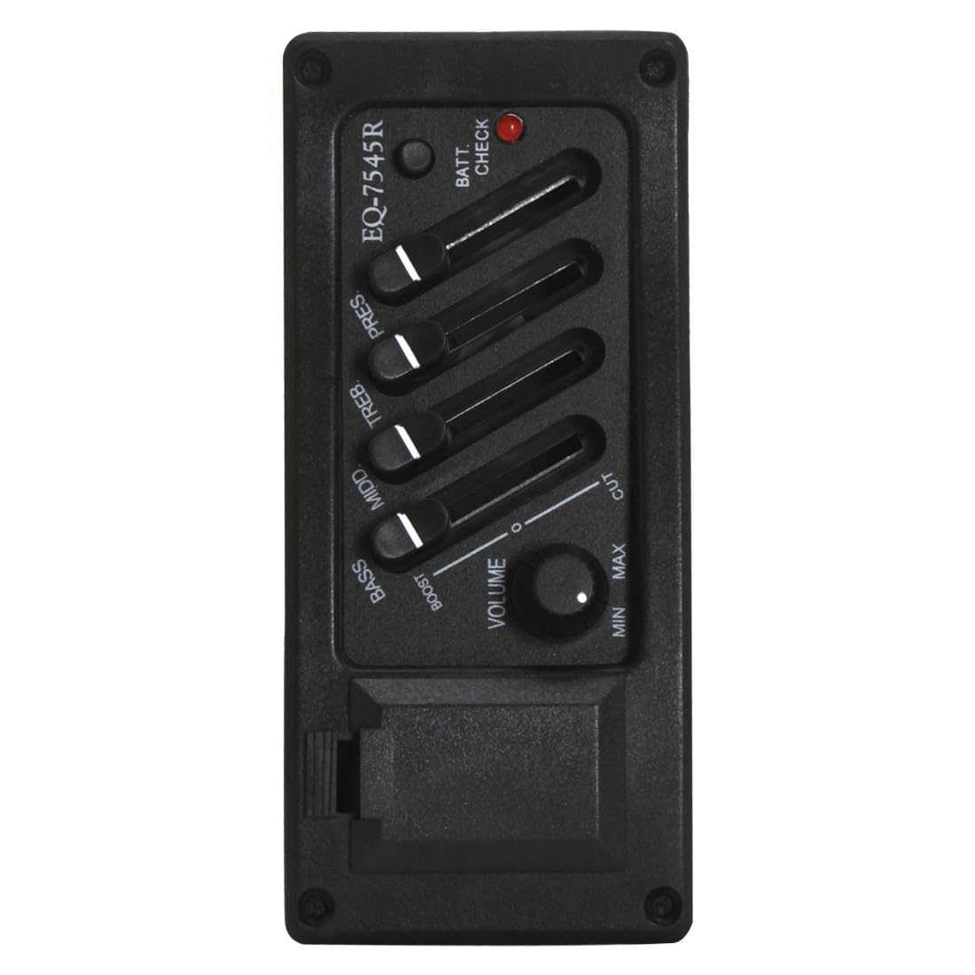 Tuoren Acoustic Guitar Preamp Pickup Tuner 4 Band Eq-7545R Equalizer Pickup Tuner Piezo Pickup Set