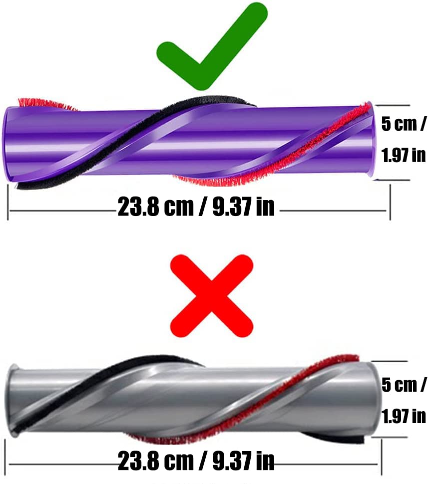 Odashen Brushbar Roller Brush Replacement For Dyson V8 Cordless Cleaner Part 967485 01
