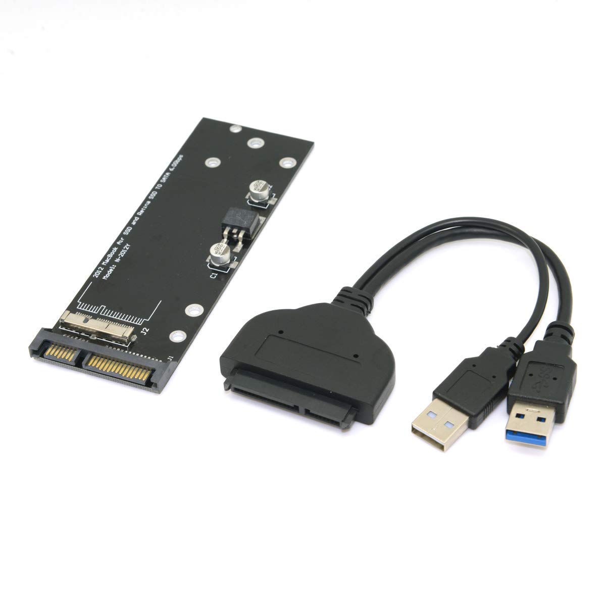 Chenyang Usb 3.0 To 12+6Pin Ssd And Sata 22Pin Pcb Disk Drive For 2010 2011 Mac Air A1369 A1370 Ssd