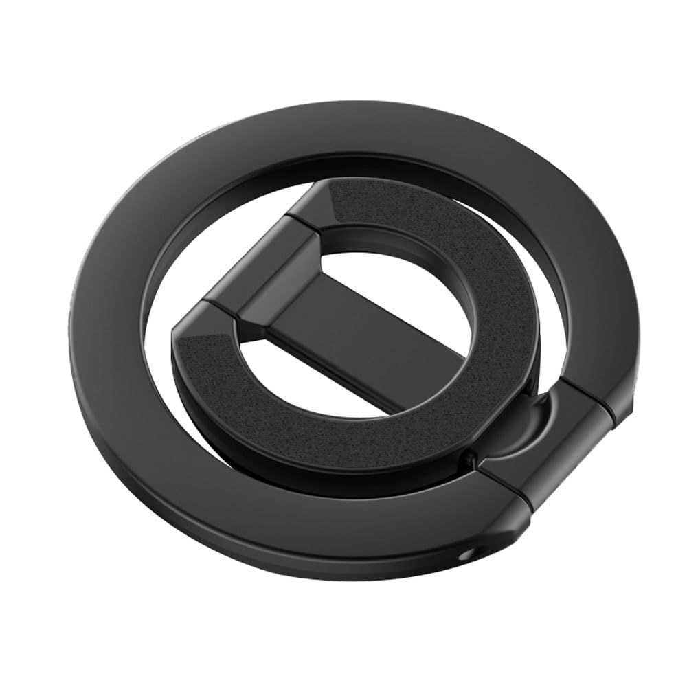 Magnetic Ring Holder For Magsafe Dual-Side Magnetic, Removable Gym Phone Grip With Kickstand For Iphone 16/15/14/13/12/ Series M