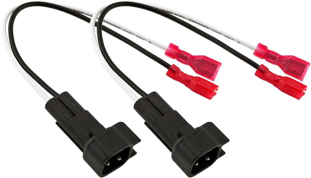 Kicker Speakers 6X8 Inch For Ford F-650/F-750 2000-2019 Upgrade Kit - Pair Of Ds Series With Harness, Coaxial Car Audio Front Do