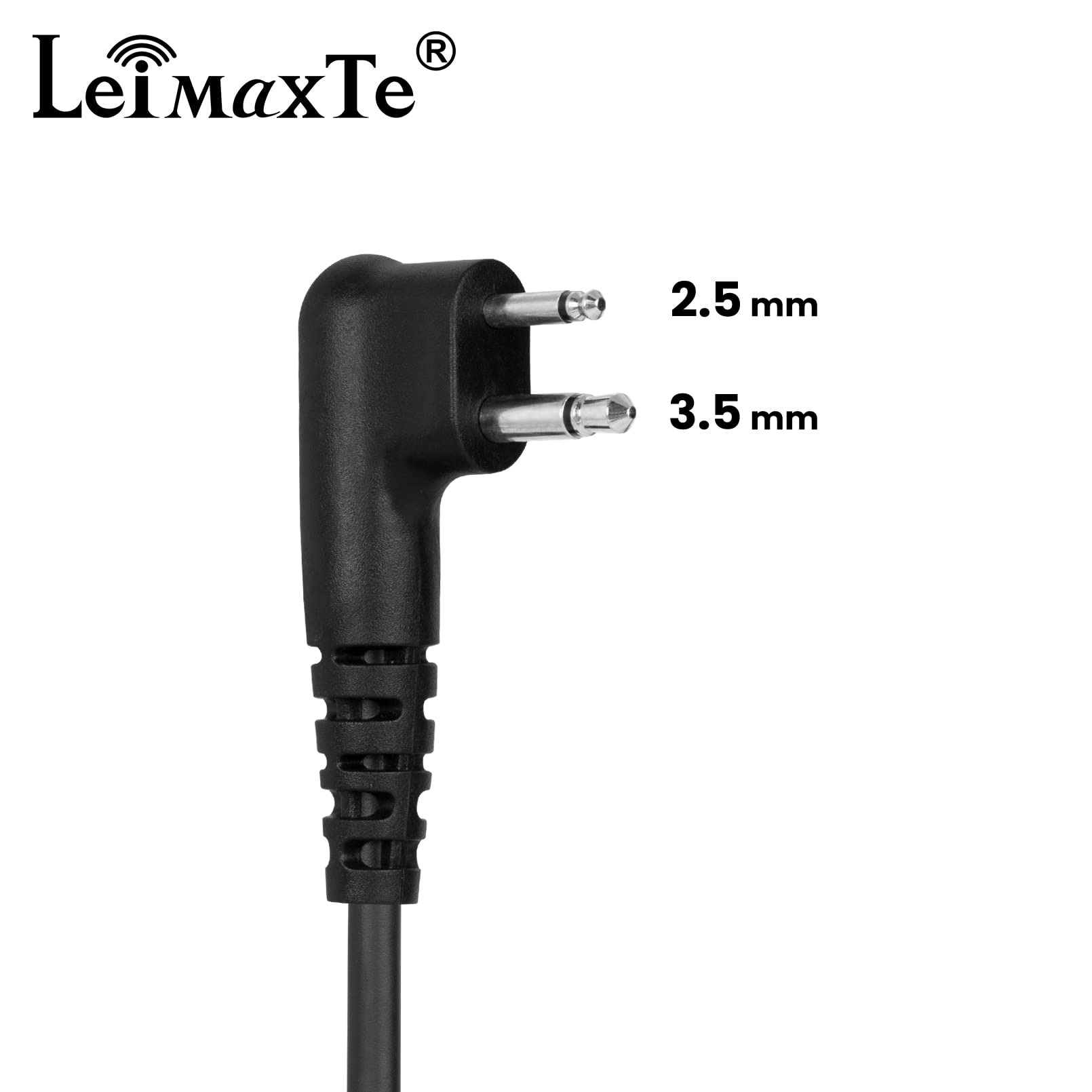 Leimaxte Two Way Radio Speaker Microphone Compatible With Motorola Cp200,Gp300,Cls1110,Cls1410 Waterproof Ip56 Walkie Talkie With Ptt And 3.5Mm Jack Camouflage Green
