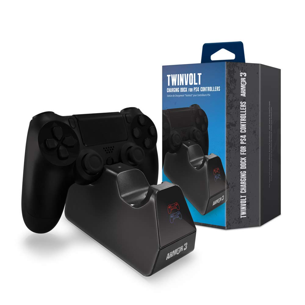Armor3 TwinVolt Charging Dock for PS4 Controllers