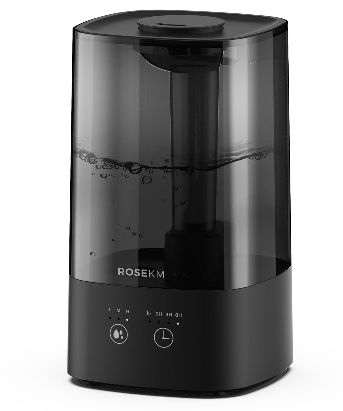 Rosekm 4.5L Humidifiers For Bedroom, Humidifiers For Home Large Room, Cool Mist Humidfiers For Baby And Plant With Timer, Adjust