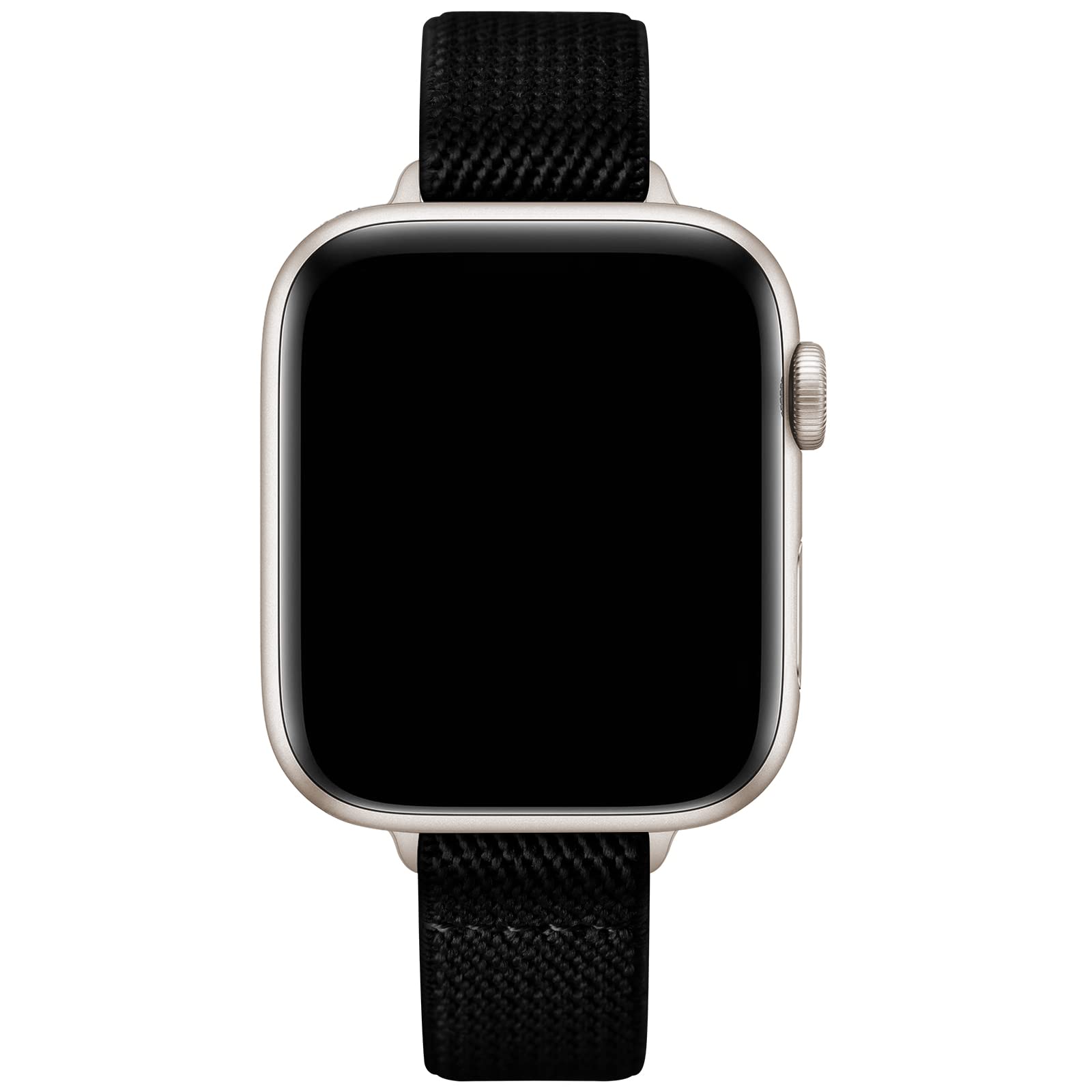 Sicciden Slim Stretchy Bands Compatible With Apple Watch Band 42Mm (Series 10) 41Mm 40Mm 38Mm, Women Elastics Band Nylon Thin St