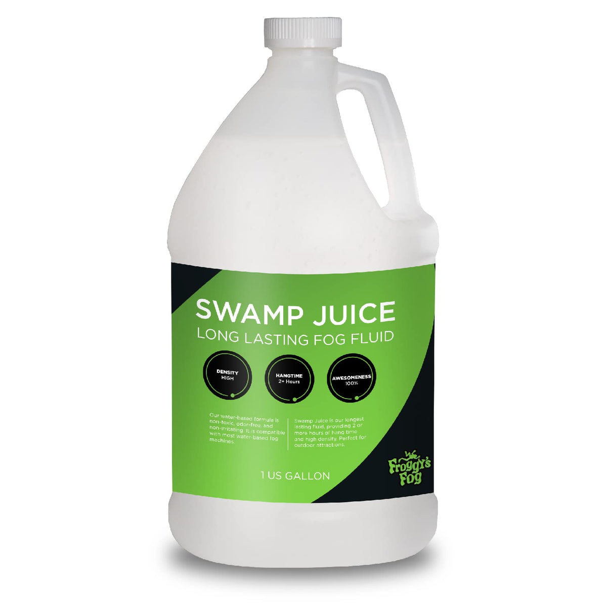 Froggy'S Fog Swamp Juice Bottle , Ridiculously Long Lasting Fog Fluid With 2 3 Hour Hang Time For Professional And Home Haunters