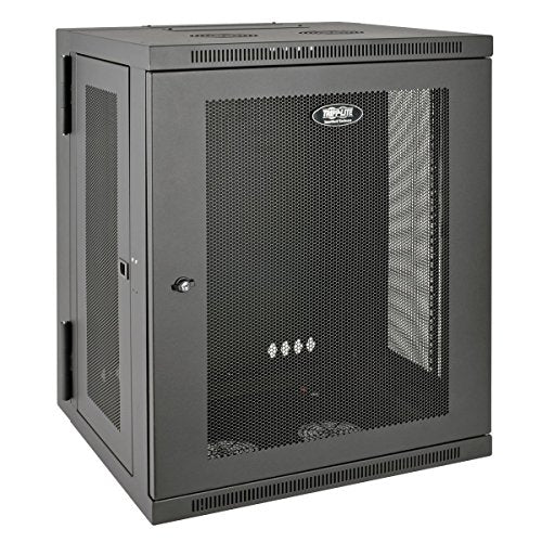 Tripp Lite 15U Wall Mount Rack Enclosure Server Cabinet, Hinged, 20.5'' Deep, Switch Depth (Srw15Us)