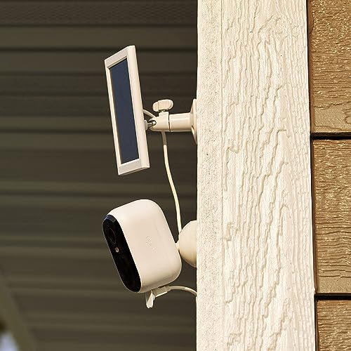 Arlo Essential Solar Panel Charger (2Nd Generation) - Arlo Certified Accessory - Works With Essential Outdoor Camera And Essenti