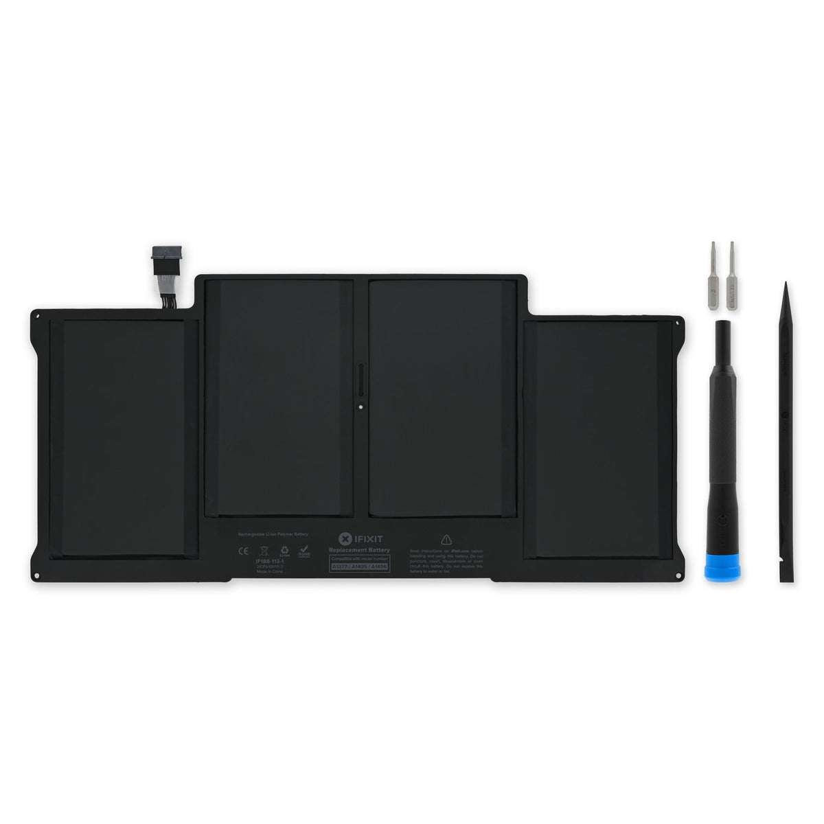 Ifixit A1466 A1496 A1369 Battery For Macbook Air 13'' (Late 2010 To 2017)   Repair Kit