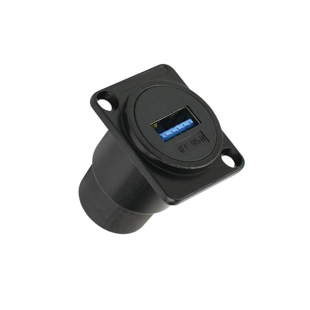 Toronce Usb3.0 D Series Panel Mount Connector | D Usb 3.0 Usb 3.0 Pass Through Connector