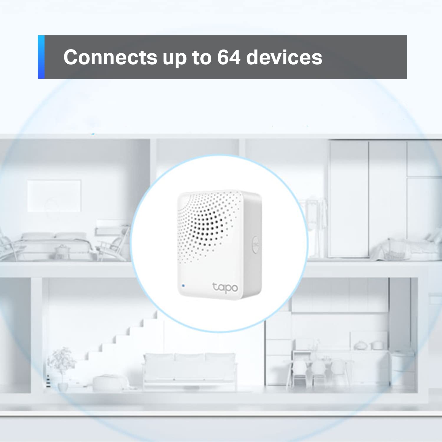 Tp-Link Smart Iot Hub With Chime Tapo H100