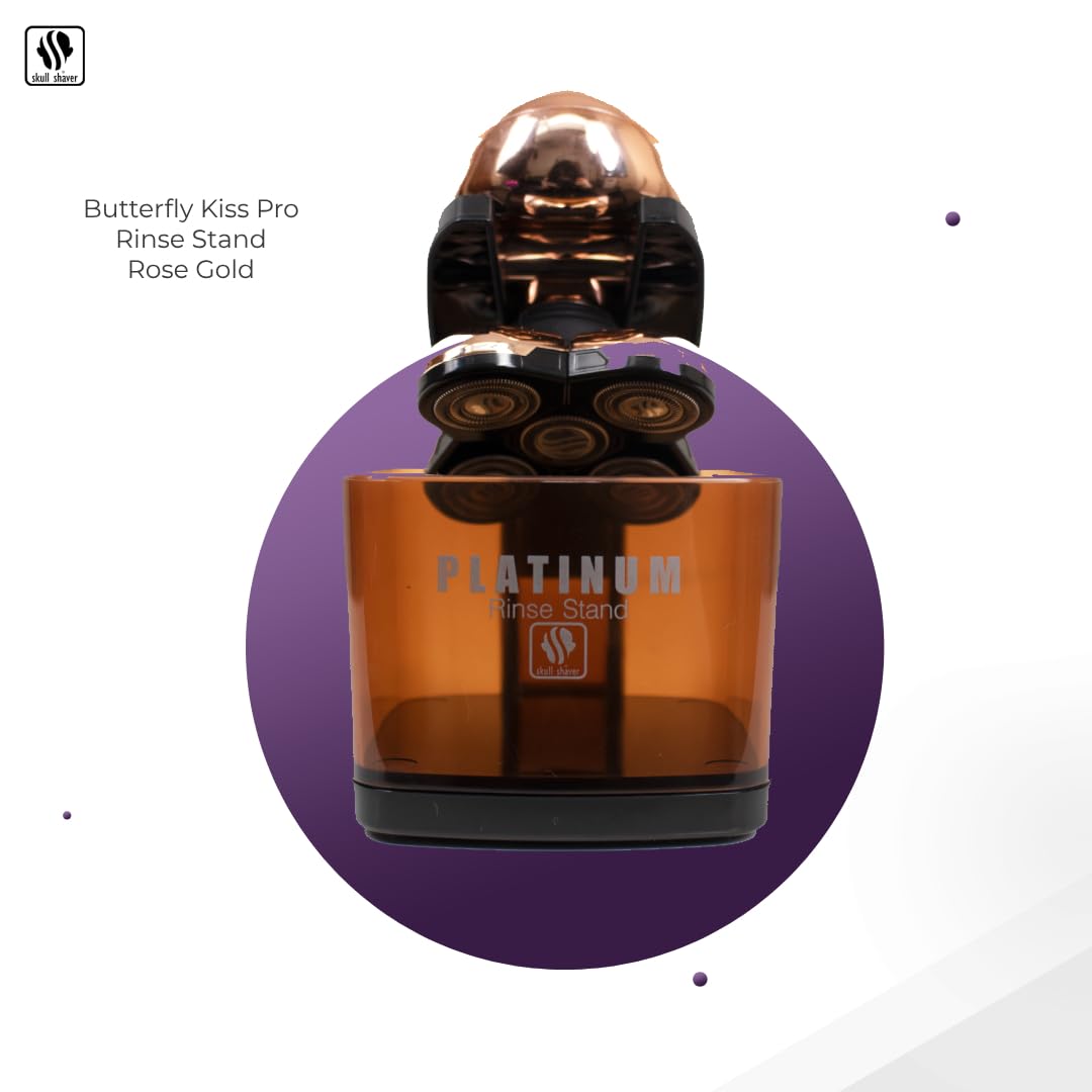 Skull Shaver Butterfly Platinum Rinse Stand   Gold