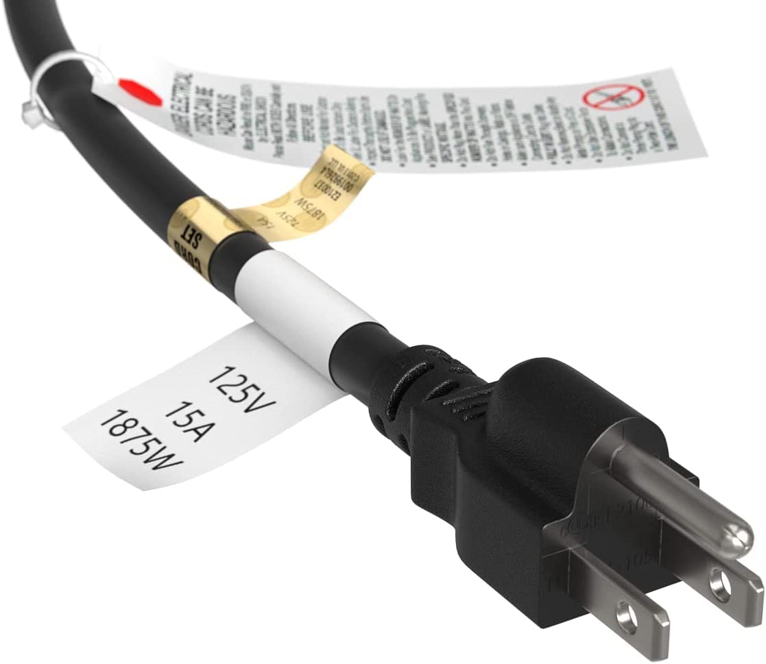 Cableleader 3 Outlet Splitter Cord Cable 5 15P To 5 15R X 3   Heavy Duty Power Extension, 14Awg, 3 Prong   3 Pack, 2.5Ft