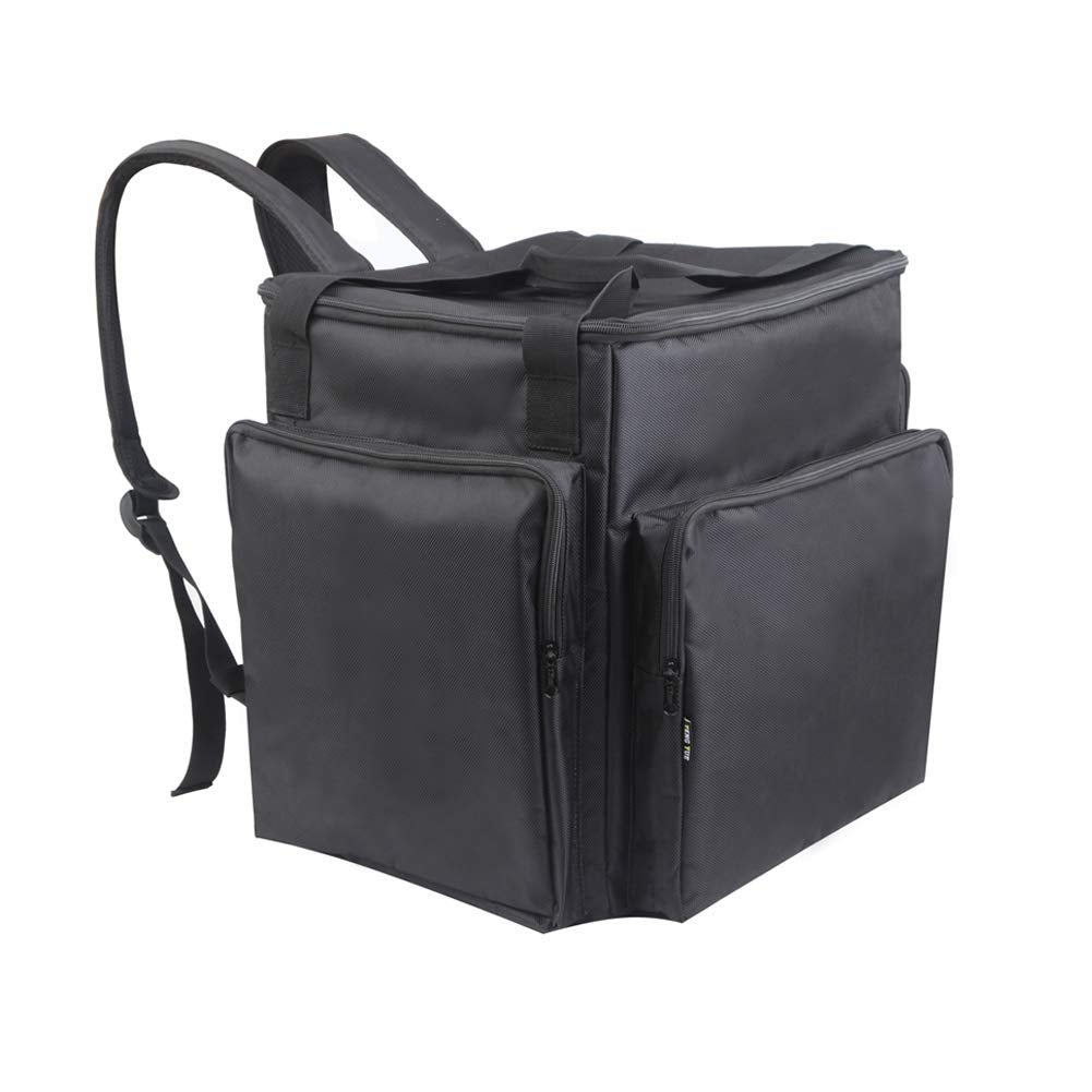 Hallart Mini Itx Pc Computer Case Travel Storage Carrying Bag,Waterproof&Shockpoof,Black