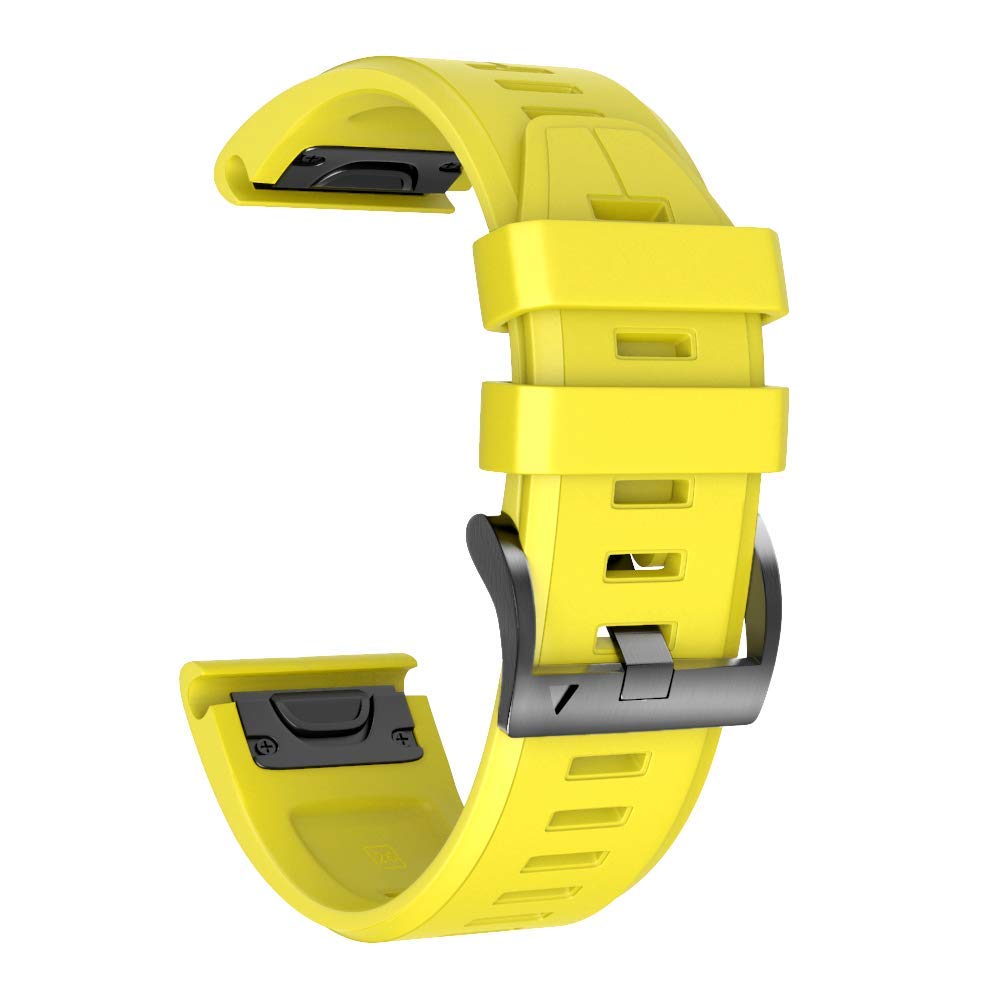 Notocity Compatible Fenix 5X Plus Bands Fenix 7X Sport Silicone Replacement Watch Strap For Garmin Fenix 5X/Fenix 5X Plus/Fenix