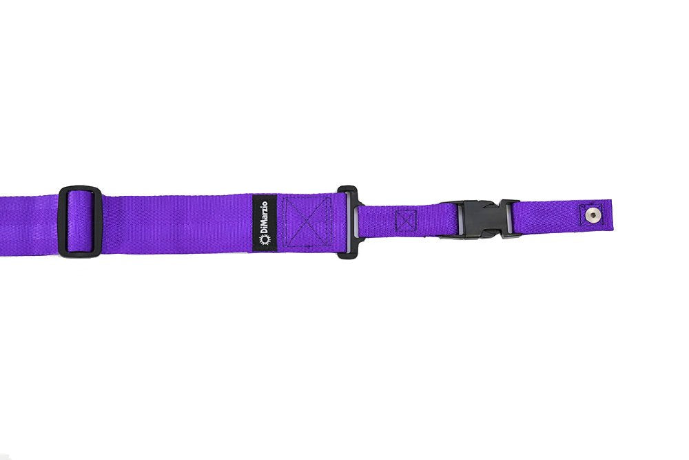Dimarzio 2' Nylon Cliplock Guitar Strap Purple