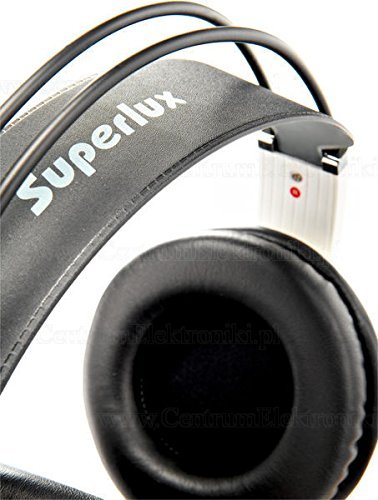 Superlux Hd 681 Evo Professional Monitoring Headphones, White
