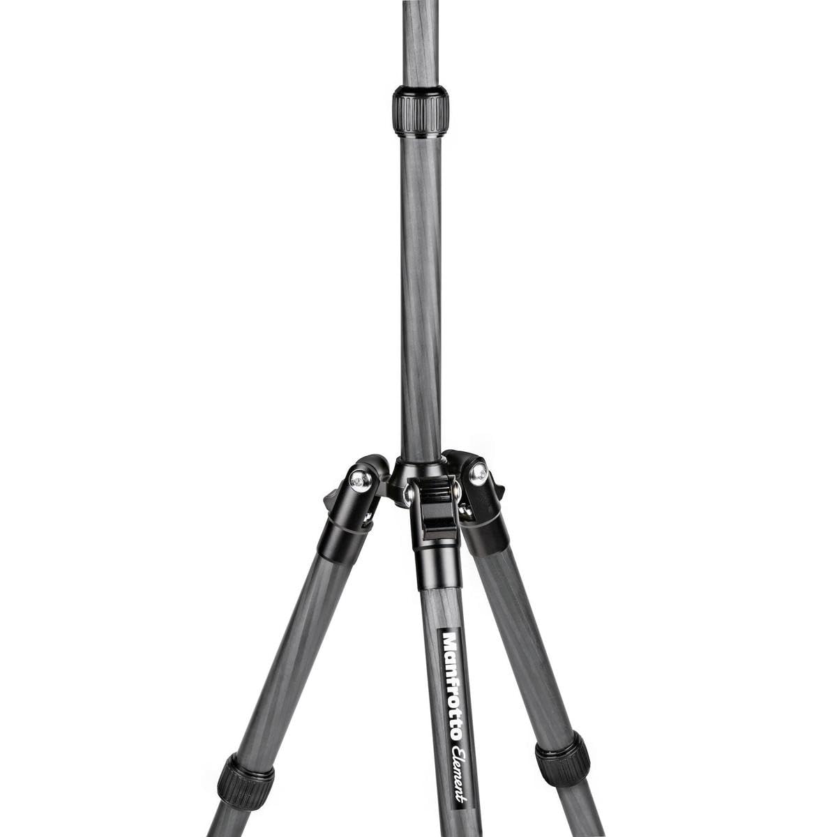 Manfrotto Element Traveller Small 5 Section Carbon Fiber Tripod With Ball Head