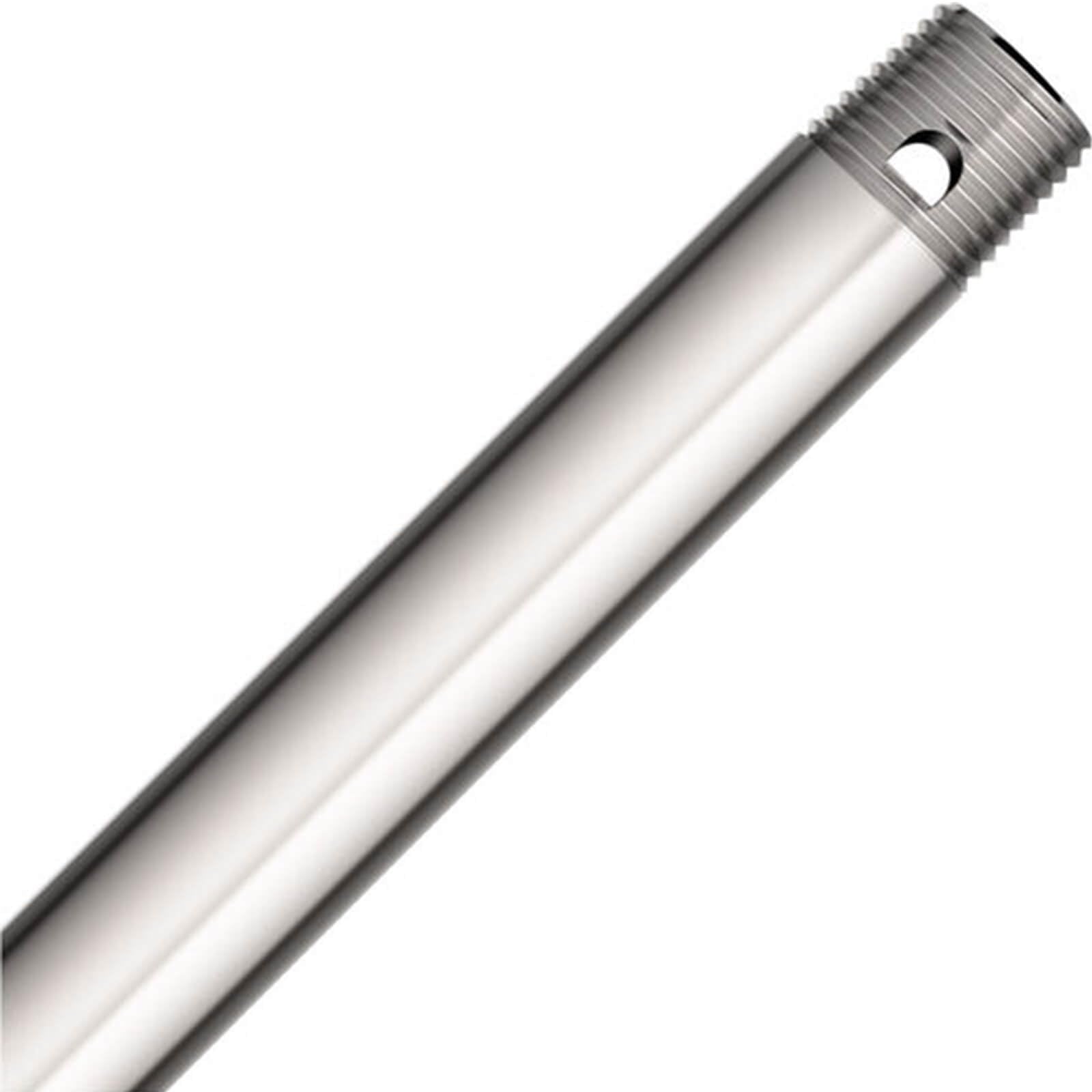 6 Inch Ceiling Fan Downrod Threaded, 1 Inch Outer Diameter Nickle Ceiling Fan Extension Rod (With Threads),Down Rods Compatible 