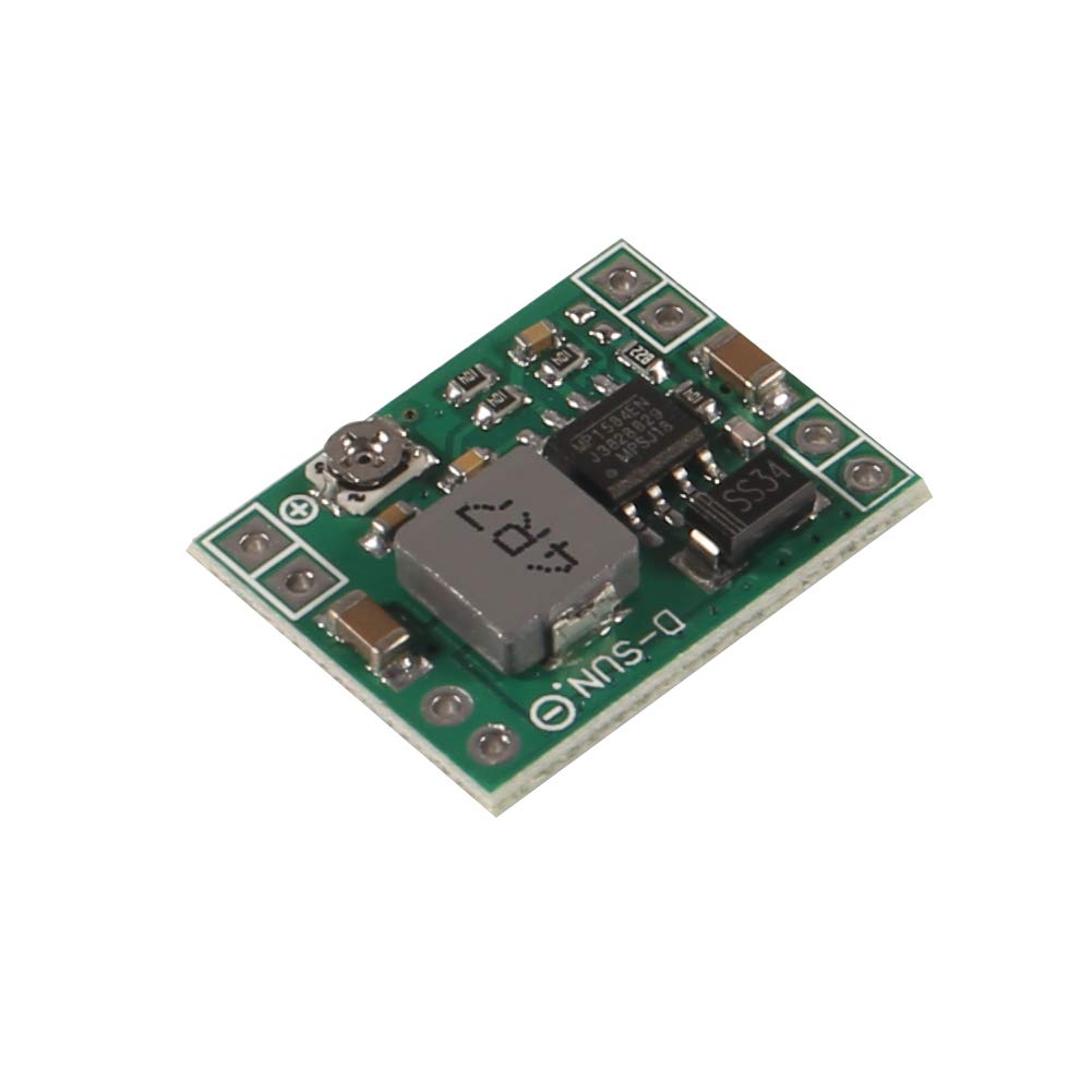Aitrip 8 Pack Mini Mp1584En Dc Dc Buck Converter Adjustable Power Supply Module 24V To 12V 9V 5V 3Vcompatible With Arduino Raspb