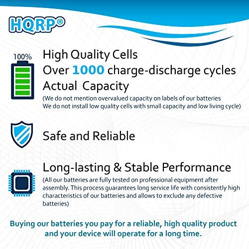 Hqrp Battery Compatible With Uniden Bearcat Sportcat Bp 120 Bp120 Bp 150 Bp150 Bp 180 Bp180 Bp 250 Bp250 Bbty0356001 Replacement