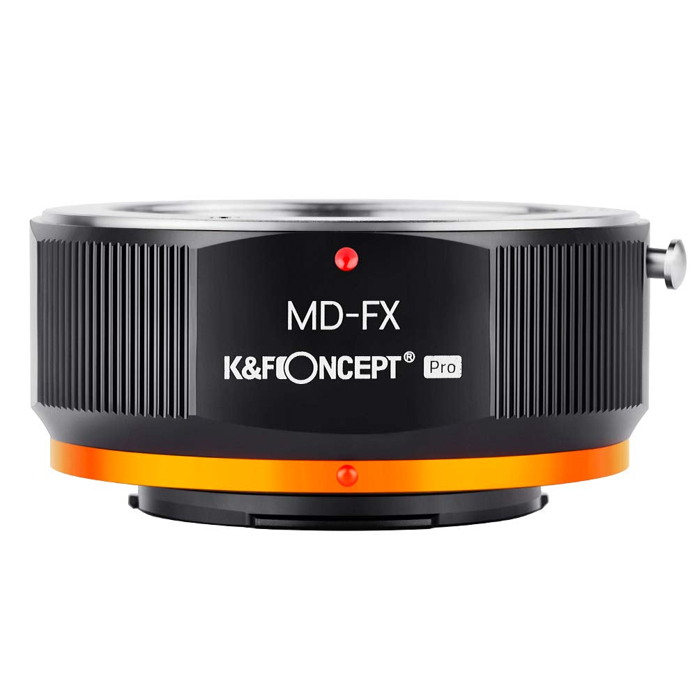 K&F Concept Md To Fx Lens Mount Adapter With Matting Varnish Design, Fits For Fuji Xt2 Xt20 Xe3 Xt1 X T2