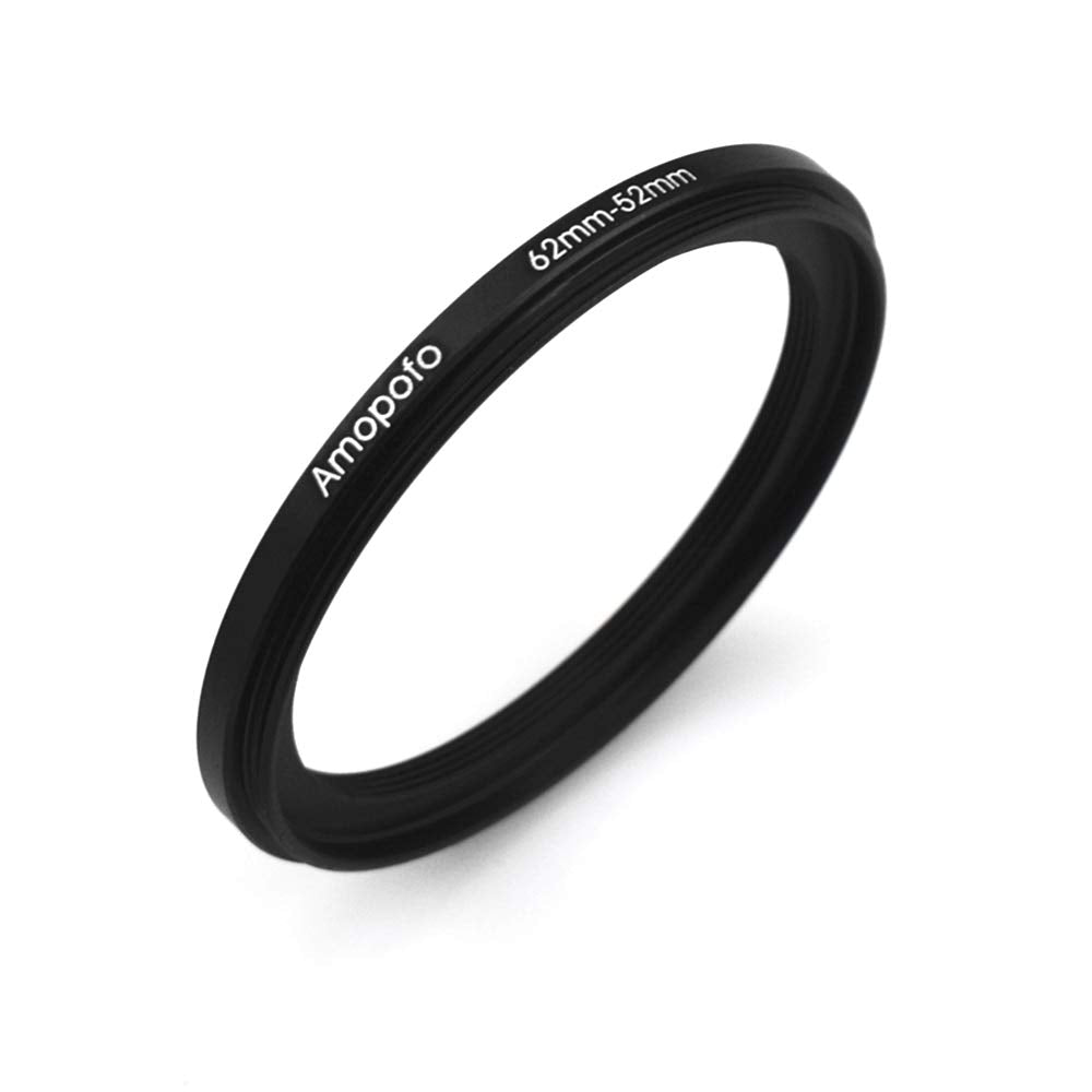62Mm To 52Mm Camera Filter Ring /62Mm To 52Mm Step Down Ring Filter Adapter For 52Mm Uv,Nd,Cpl,Metal Step Down Ring