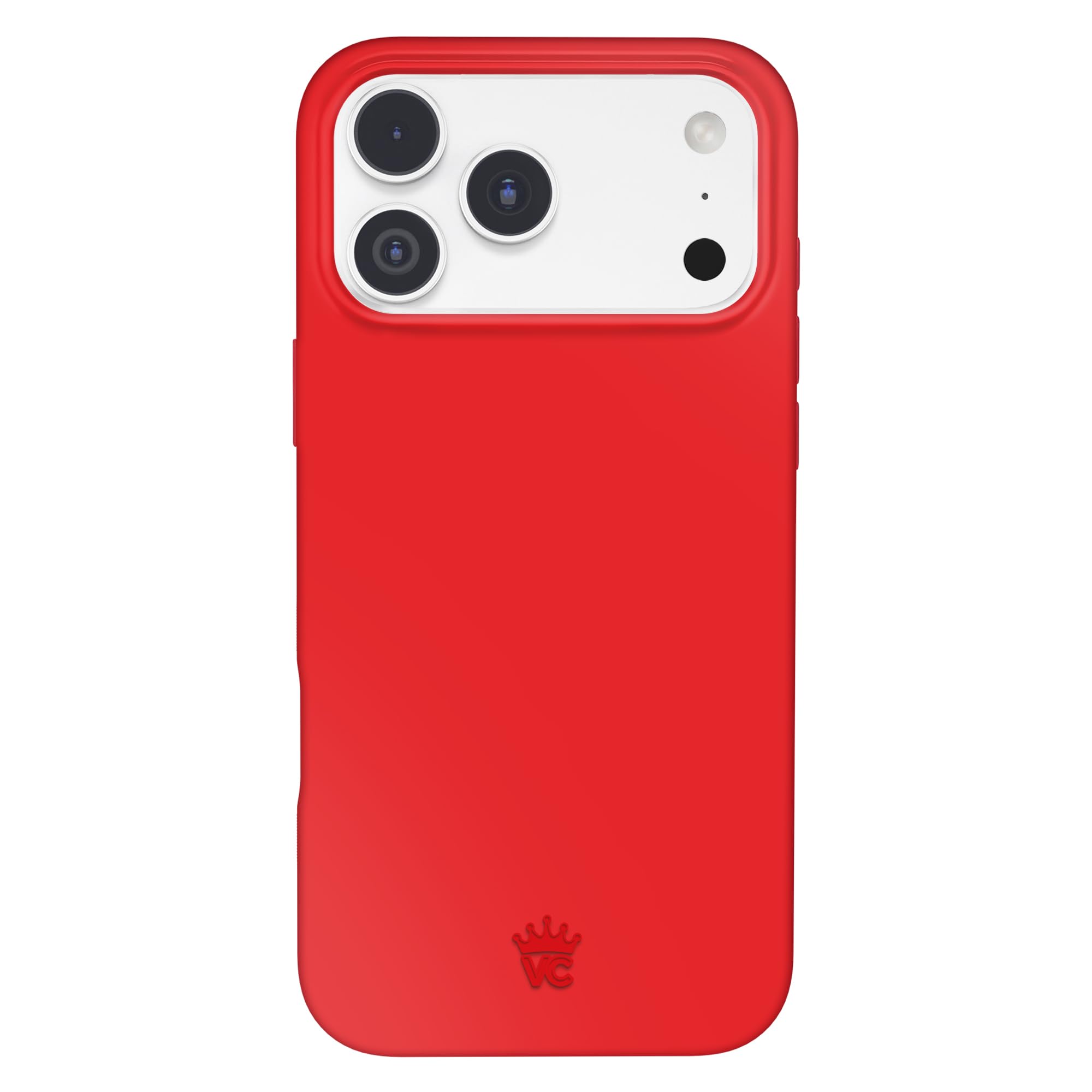 VELVET CAVIAR Case for iPhone 17 Pro Max | Compatible with MagSafe | 10ft Drop Tested | Smooth SatinShield Finish | Hot Girl Red