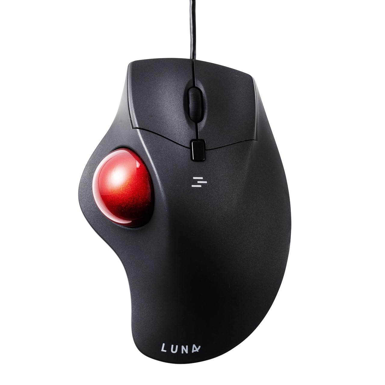 SANWA Wired Ergonomic Trackball Mouse, Optical Rollerball Mice, Programmable Silent Buttons, 40mm Trackball, 600/800/1200/1600 A