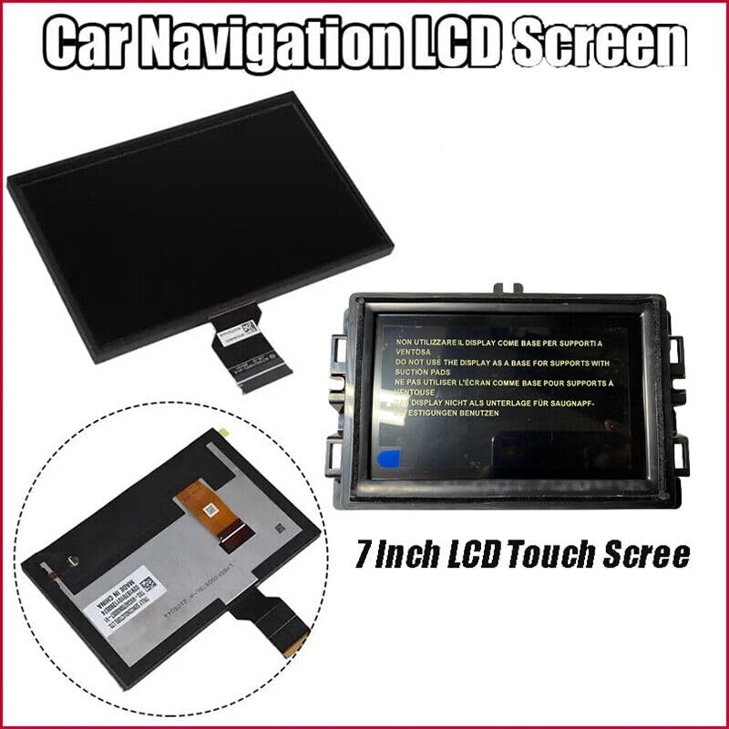 Tephnf 7'' Uconnect Touch Screen Display For Radio Navigation For 2017 2020 Jeep Compass Tdo Wxga0700K00057 V1 Lmb K00057Bl A