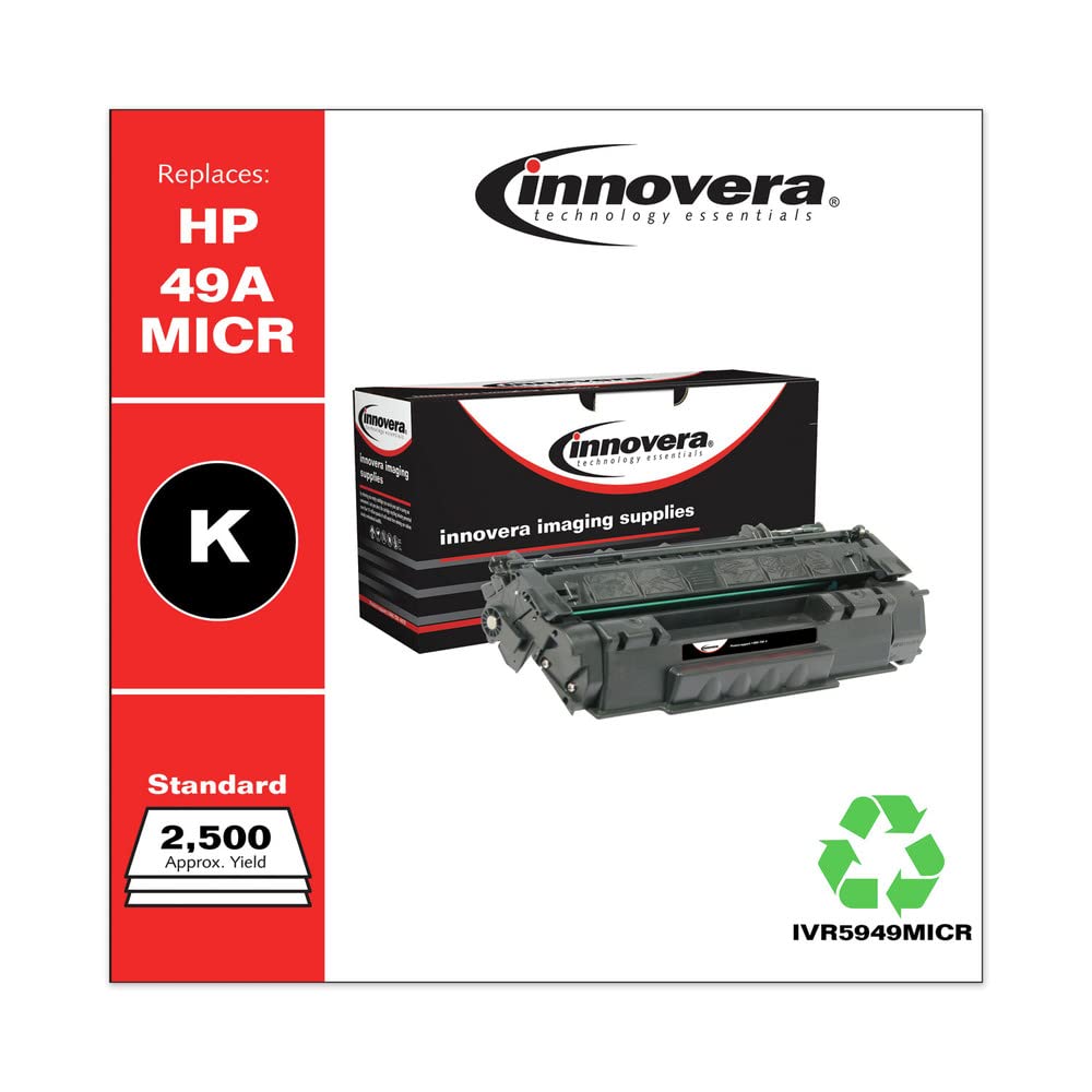 Innovera Remanufactured Black Micr Toner, Replacement For 49Am (Q5949Am), 2,500 Page Yield