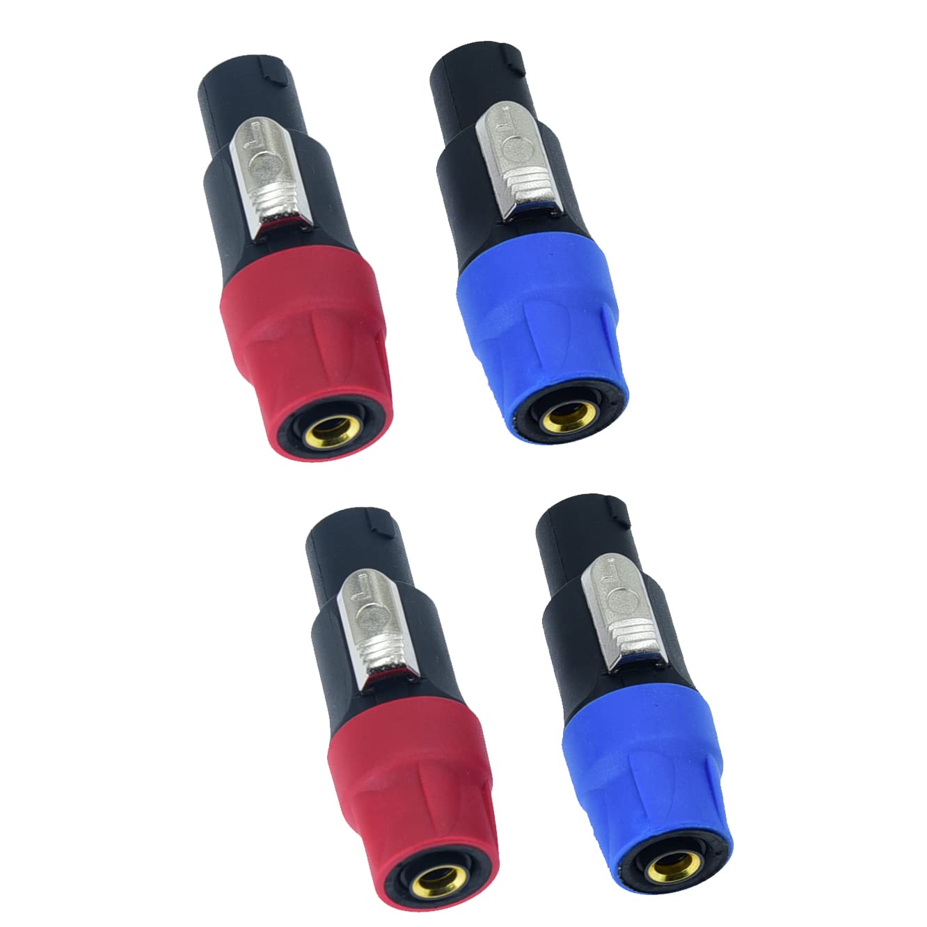 Arklove Speakon To 1/4 Female Adapter Na4Ljx Connector Upgraded 1/4'' Inch Ts Jack To Nl4Fc Male Converter Are For Converting Ca