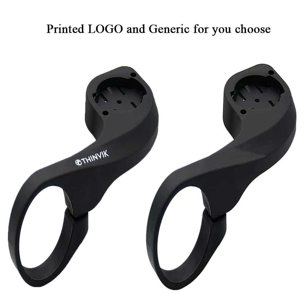 Thinvik Out Front Bike Computer Mount For Garmin Edge 830 820 810 800 530 520 Plus 520 510 500 200 130 25 Gps Compatible With 31.8Mm 25.4Mm Handlebar