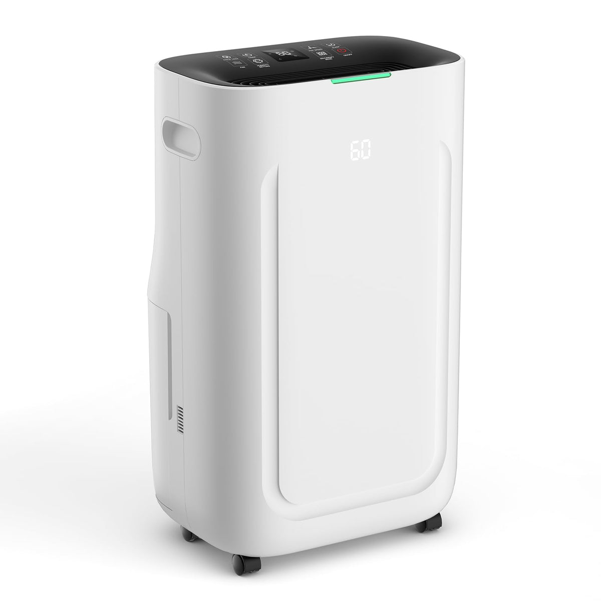 5000Sq.Ft Dehumidifier For Basement With Drain Hose, 50 80 Pint Dehumidifiers For Home With Large 1.71 Gal Water Tank 24H Timer