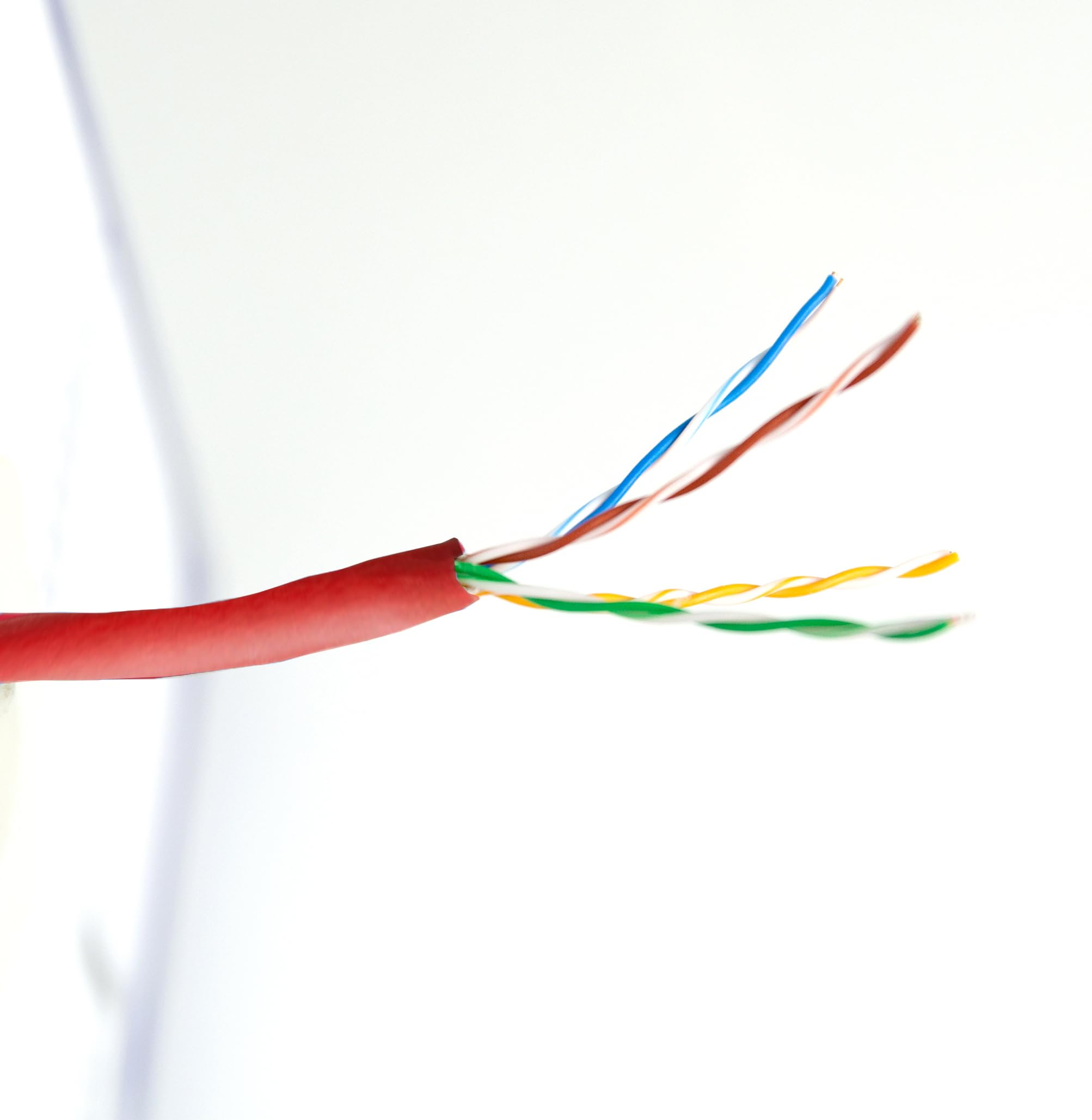 VIVO Red 1,000ft Bulk Cat5e, CCA Ethernet Cable, 24 AWG, UTP Pull Box, Cat 5e Wire, Indoor, Network Installations CABLE V001R