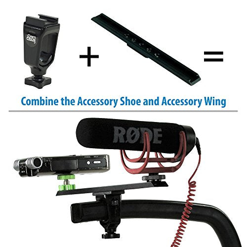 Cam Caddie Scorpion/Ex 3 Piece Accessory Kit For Flash Shoe Accessories Mount Multiple Black