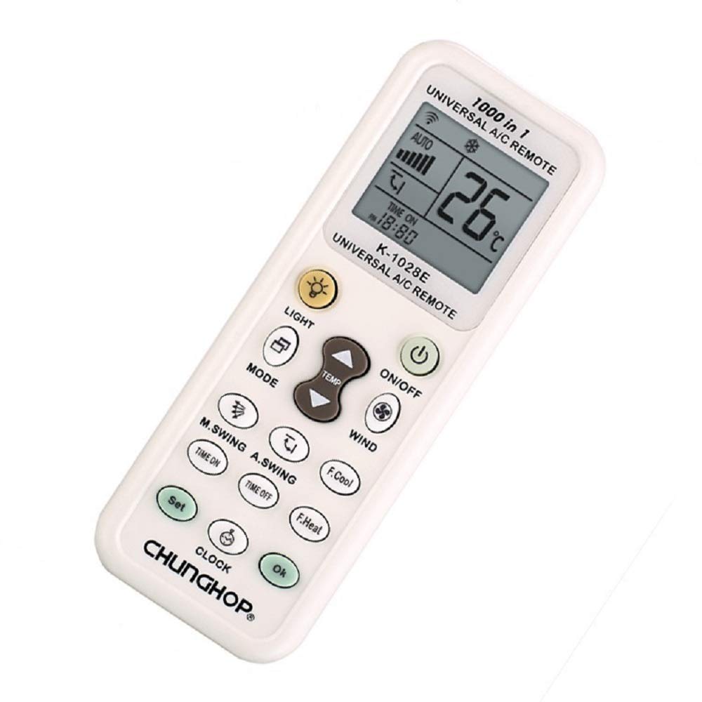 Bestol 1Pcs Universal A/C Controller Air Conditioner Air Conditioning Remote Control Chunghop K1028E