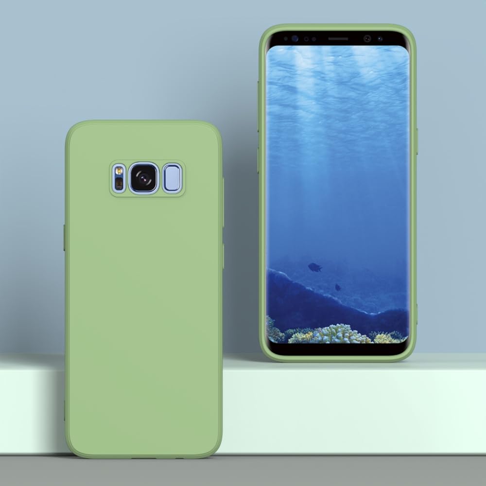 Wogroo For Samsung Galaxy S8 Plus Case Green, Scratch Resistant With Soft Touch, Slim Thin Phone Cover For Samsung Galaxy S8 Plu